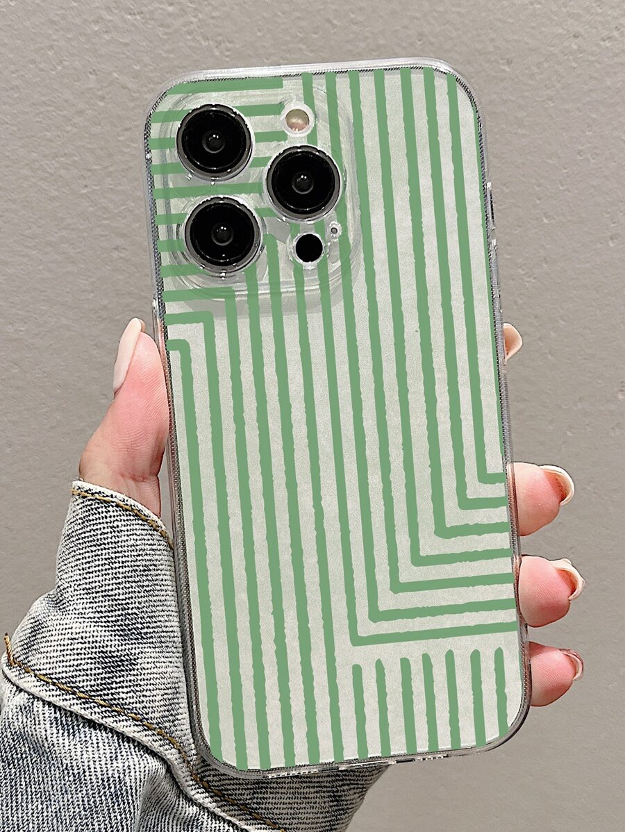 Funda para móvil de rayas anticaída - Multicolor - Ver 1
