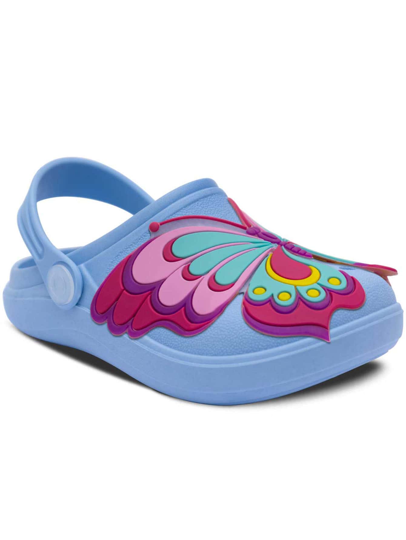 Pópidí Kids Flat Sandals - Màu xanh lam - Xem 1