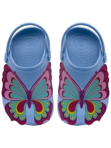 Pópidí Kids Flat Sandals - Màu xanh lam - Xem 2