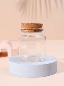 50ml Sealed Glass Jar With Wooden Cap, Candle Cup, Tea Flower Bottle, Soy Wax Bean, Succulent Planter, Candy Jar, Dry Flower Display, Jewelry Storage Bottle Best Gifts Birthday Graduation