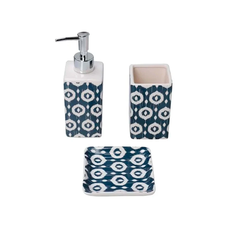 Bathroom Accessory Sets - 藍色 - 查看 1