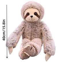 perezoso Peluche Juguete - Gris - Ver 6