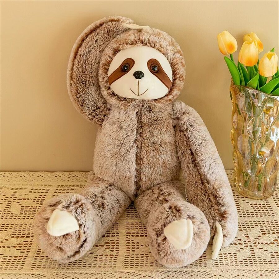 perezoso Peluche Juguete - Gris - Ver 1