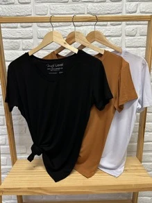 Plus Size T-shirts - 彩色 - 查看 1