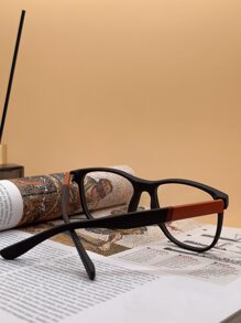 Men Eyeglasses - 鏽棕色 - 查看 5