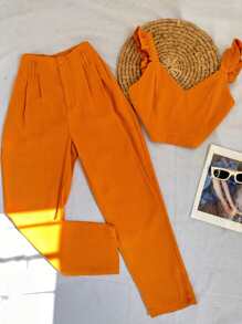 Women Two-piece Outfits - trái cam - Xem 1