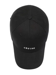 時尚淺褐色巡航刺繡帽子