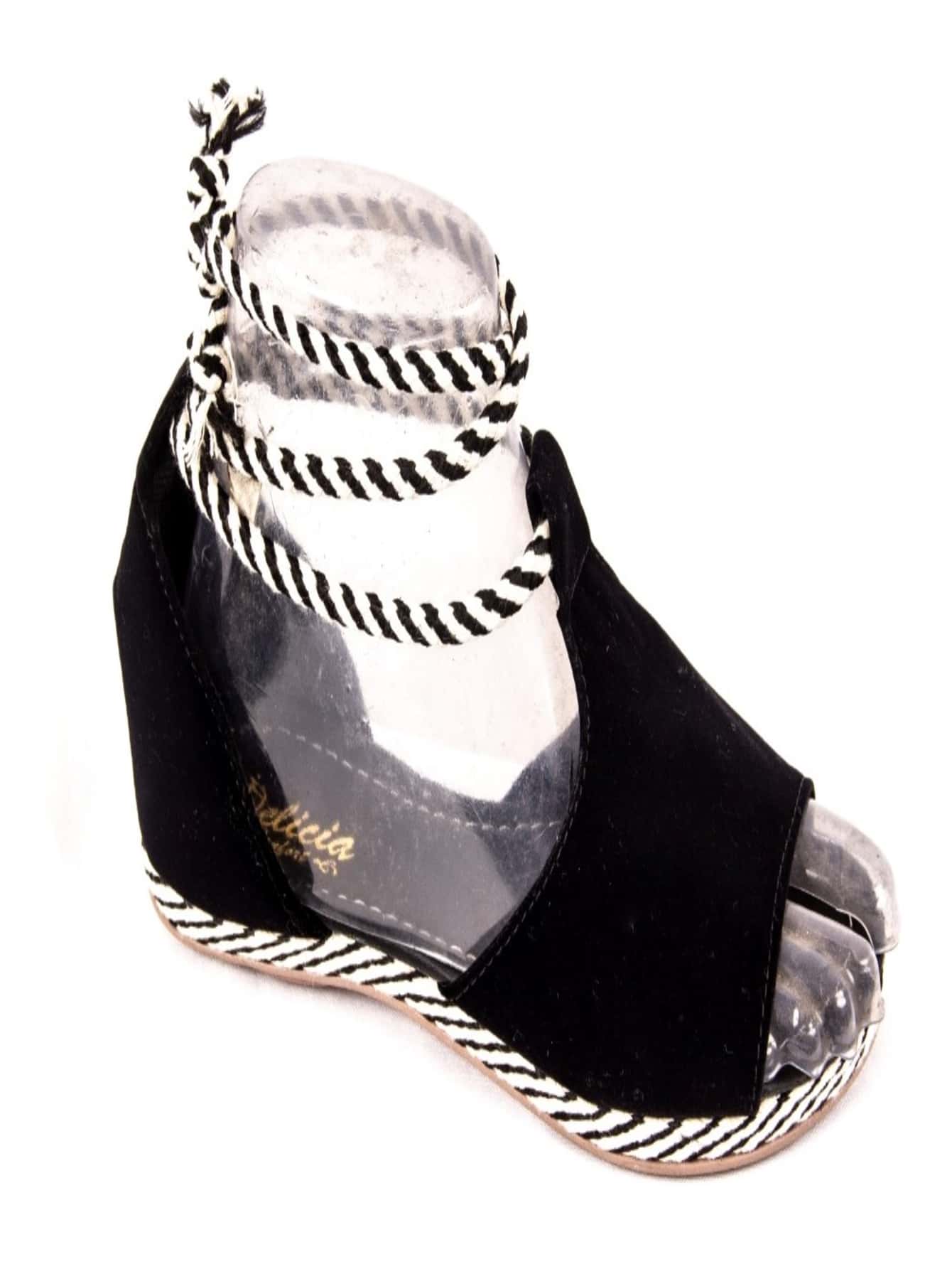 Women Flat Sandals - Negro - Ver 1