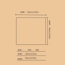 1入組女式70厘米佩斯利圖案絲質緞圍巾，可用作圍巾、頭帶、圍巾、頸飾適合度假和日常穿著 - 綠色 - 查看 5