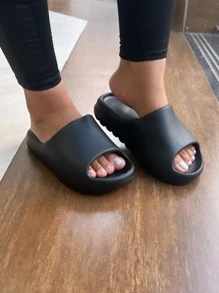 Women Flats - Black - View 2