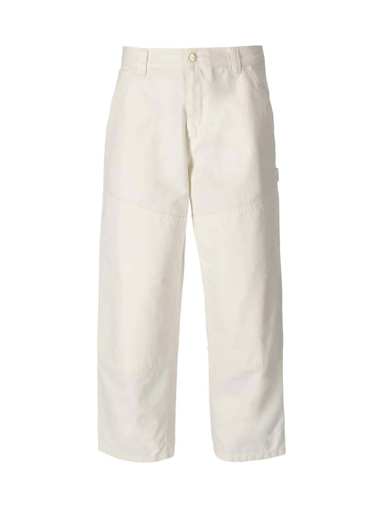 Carhartt Wip Men's Casual Pants WHITE I031393D602 - 白色 - 查看 1