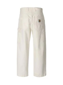 Carhartt Wip Men's Casual Pants WHITE I031393D602 - 白色 - 查看 5