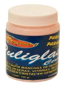 Pulidor De Vidrios Parabrisas Auto Puliglass 100g (1 Pieza) - Beis - Ver 1