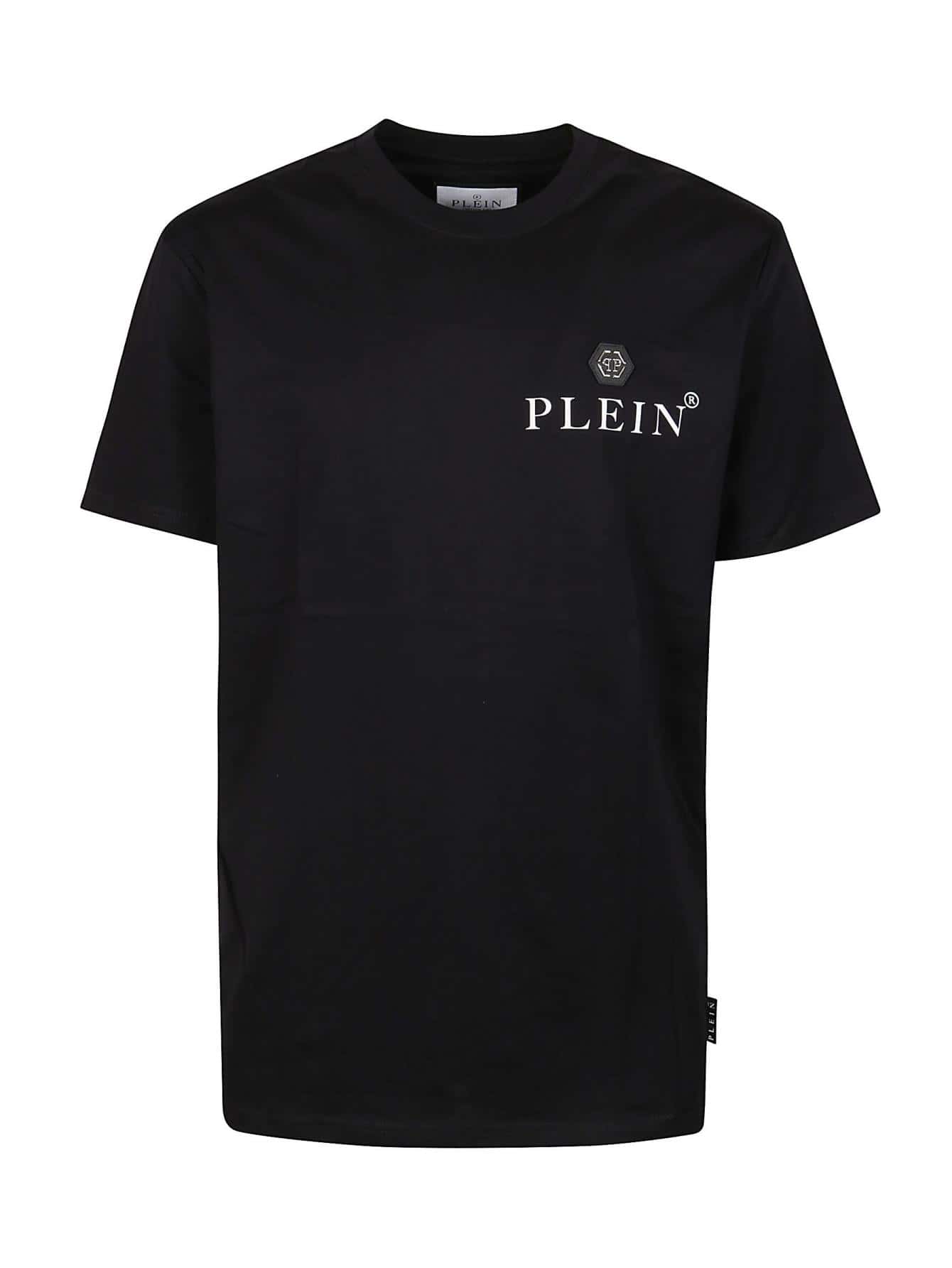 Tシャツ・カットソー PHILIPP PLEIN Men T-shirt Black PAECMTK8109PJY002N 0202 Philipp Plein Men's T-Shirt BLACK SACCMTK5697PJY002N02