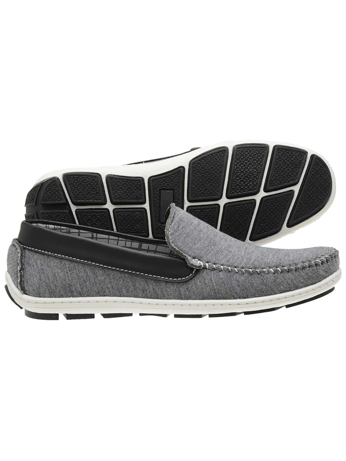 Men Loafers - Grey - View 1