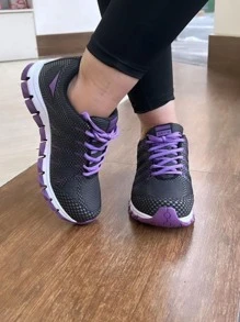 Women Sports Shoes - Morado - Ver 3