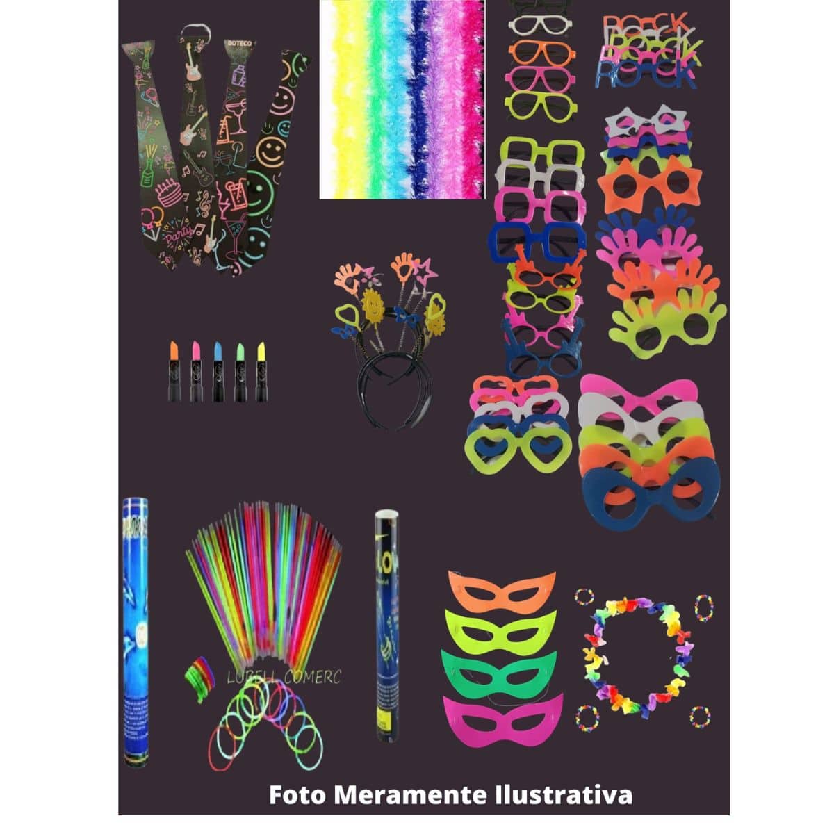 Party Hats & Accessories - Multicolor - Ver 1