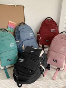 Women Functional Backpacks - 綠色 - 查看 8