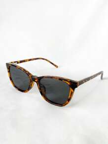 Women Fashion Glasses - 巧克力棕 - 查看 7