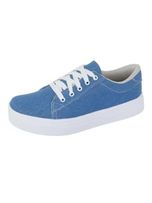 Women Casual Shoes - 藍色 - 查看 5