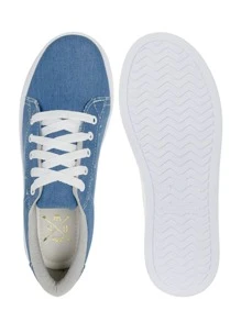Women Casual Shoes - 藍色 - 查看 6