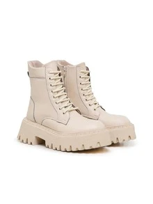Women Fashion Boots - Màu be - Xem 1