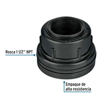 Brida de 2-1/2" de polipropileno para tinaco foset atin-004 48071 - A - Ver 2