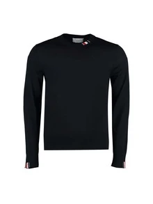 Thom Browne Áo len dệt kim nam XANH MKA474AY1014415 - Màu xanh lam - Xem 5