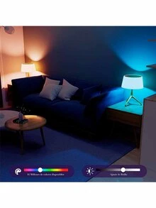 Foco inteligente Wifi Multicolor de luz blanca y fría - Blanco - Ver 6