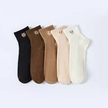 Women's Jk Velvet Slimming Pantyhose - Coffee Brown - View 2