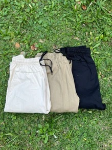 Men Pants - màu đen - Xem 7