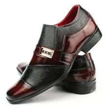 Dress Shoes - Màu Đỏ Sâu - Xem 1