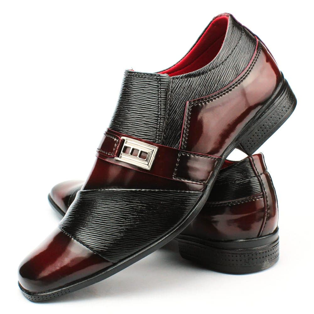 Dress Shoes - Màu Đỏ Sâu - Xem 1