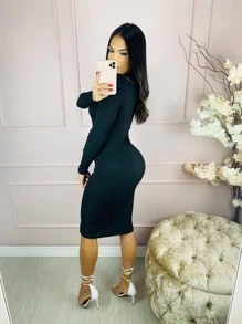 Women Dresses - 黑色 - 查看 2