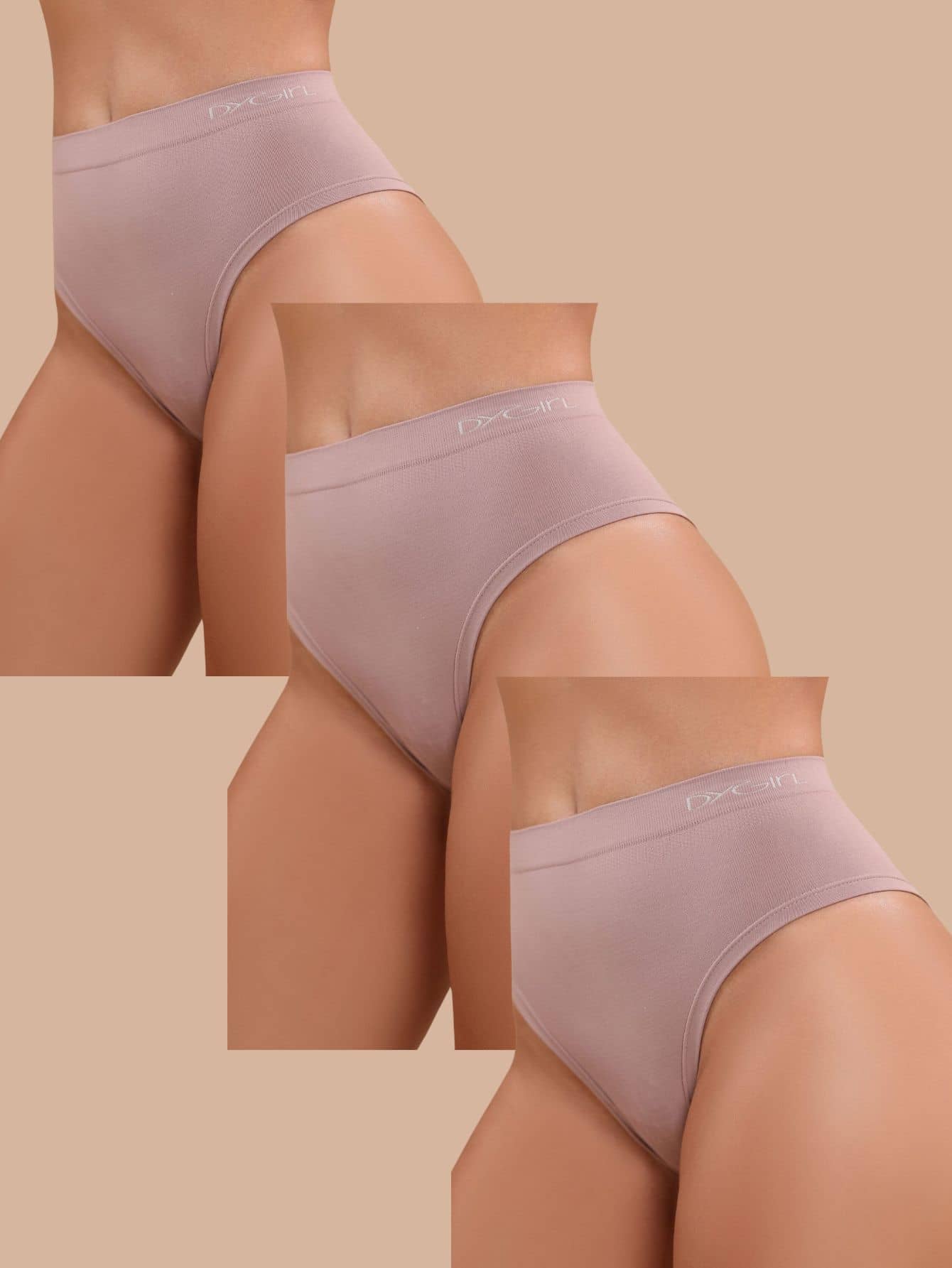 Women Shapewear Bottoms - 米色 - 查看 1