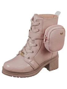 GiGiL Kids Boots - Màu Hồng baby - Xem 2