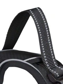 1 Miếng Đồ họa Chữ cái Phản chiếu Chi tiết Dây nịt cho thú cưng & Dây xích , Đơn giản Polyamide Dây nịt cho thú cưng & Dây xích Đối với Chó Và Mèo Đối với Ngoài trời - màu đen - Xem 7