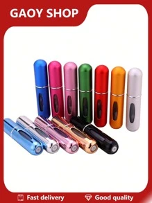 6 Piece Mini Refillable Perfume Atomizer Travel Capsule 5ml - 彩色 - 查看 1