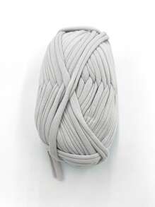 1pc Cloth Line Hand-Woven Diy Bag Toy Shoes Carpet Storage Basket Line - Light Grey - View 6