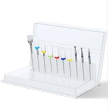 Đầu sơn móng tay nghệ thuật , 10 cái Sứ Làm móng chuyên nghiệp Mũi khoan Đối với phụ nữ - Nhiều màu - Xem 8