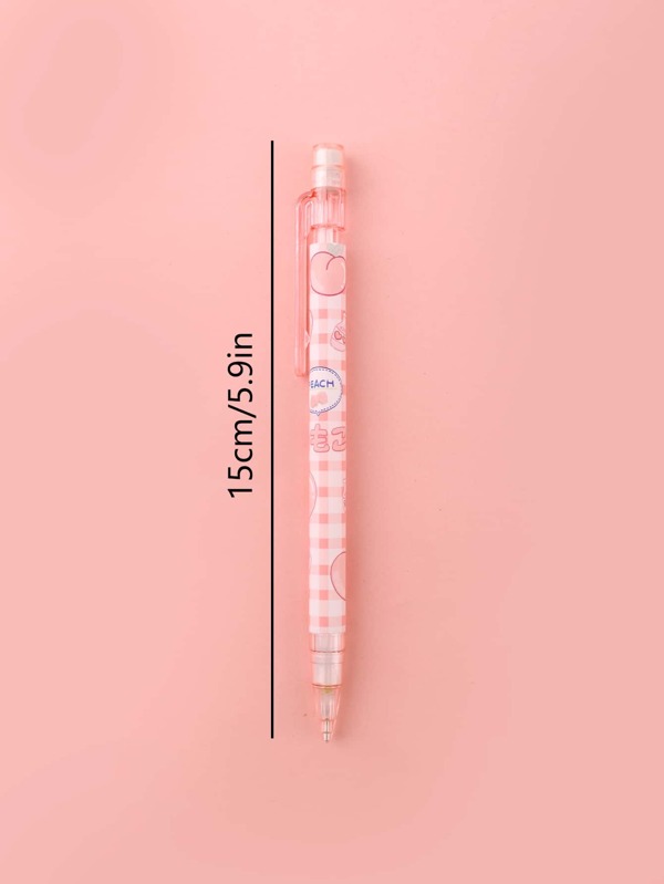 6pcs/box Kawaii Mechanical Pencil Cartoon Automatic Pencils 0.5MM with