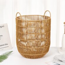1 Miếng Không thấm nước Và Thoáng khí Dệt Giỏ giặt Đối với Nhà  Và Khách sạn Sử dụng - gừng - Xem 5