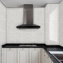 10入組pvc自粘貼磁磚貼紙,適用於浴室牆壁,防水防醜壁貼,大理石紋理貼紙 - 黑與白 - 查看 4