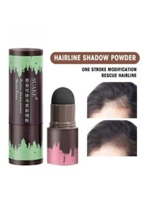 髮際線粉末狀前額寺廟填充物影修復頭髮工具 - 棕色 - 查看 3