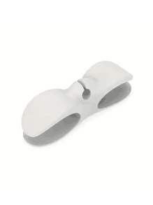 Đa dụng Cá chỉnh lý dây , Phích cắm , Keo dán Móc áo , Cuộn Dây cáp Đối với Điện Thiết bị gia dụng - trắng - Xem 6