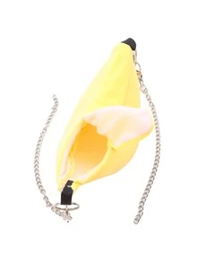1pc Random Color Hamster Banana Bed Sleeping Bag Hammock - Multicolor - View 2