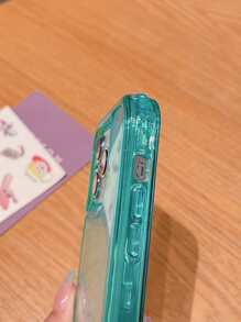 3三合一透明防摔手機殼相容 iPhone 15/15Pro/15Plus/15Promax - 薄荷綠 - 查看 8