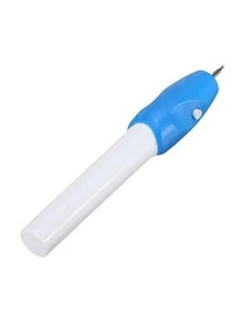 1入組迷你電動雕刻筆,筆無繩電動精密蝕刻雕刻雕刻筆姓名寫作雕刻工具適用於DIY手工,鋼,首飾類,木,玻璃 - 藍色 - 查看 2