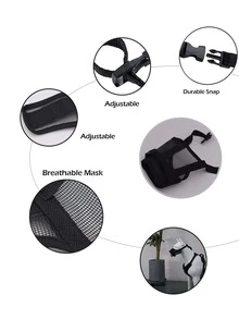 Muselière Pour Chien - màu đen - Xem 3