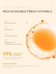 1 pieza Toner Maquillaje , profundo hidratante Cuidado de piel producto - Amarillo - Ver 6